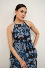 Aerin Abstract Print Tiered Dress - Image 3