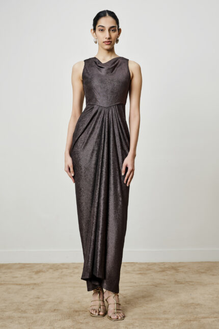 Eclipse Shimmer Knitted Dress