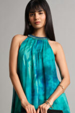 Floating Blues Halter Top - Image 4