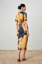 Mae Abstract Print Modal Dress - Image 5