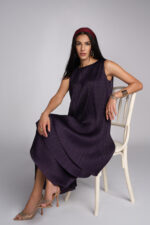 Purple Panache Dress - Image 4
